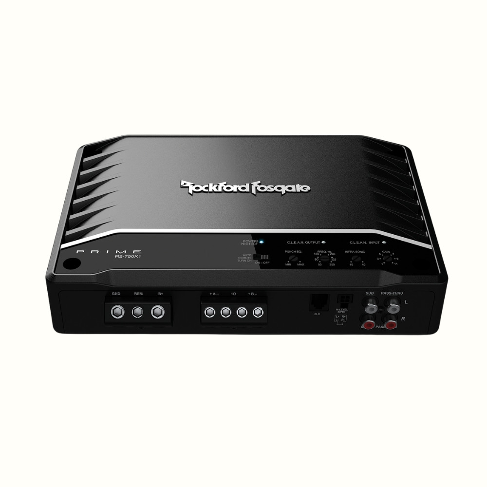 Rockford Fosgate R2-750X1 Prime Series mono subwoofer amplifier
